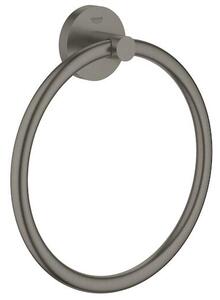 Törülközőtartó GROHE Essentials csiszolt Hard Graphite G40365AL1