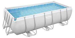 Bestway Capri 404x201x100cm Fémvázas medence vízforgatóval és létrával (FFA 678) - szürke