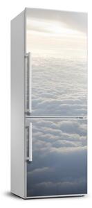 Hűtőre ragasztható matrica Flight a felhők felett