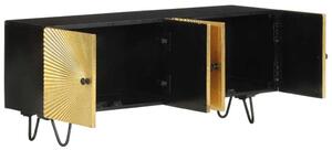 Tömör mangófa tv-szekrény 110 x 30 x 45 cm