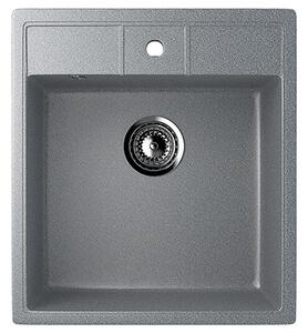 Ulgran U-406-309 Gránit Mosogatótálca - Egymedencés, Négyzet, Gránit