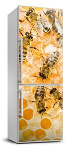 Hűtőre ragasztható matrica Dolgozó méhek