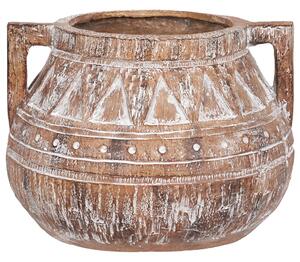 Virágcserép VARIEGATUM 27 cm Barna