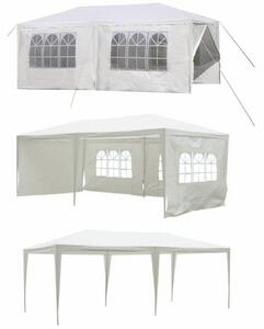 TEKNO TYP 2 Kerti Partisátor - 3x6 m, Fehér