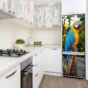 Hűtőre ragasztható matrica Ara papagáj