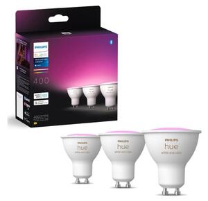 Philips KÉSZLET 3x LED RGBW Dimmelhető izzó Philips Hue WACA GU10/4,2W/230V 2000-6500K P6177