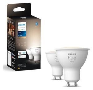 Philips KÉSZLET 2x LED Dimmelhető izzó Philips Hue WHITE GU10/4,2W/230V 2700K P6171