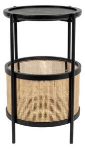 Kerek tárolóasztal ø 30 cm Makoto – White Label