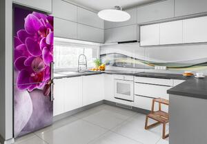 Dekor matrica hűtőre Rózsaszín orchidea