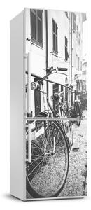 Dekor matrica hűtőre Városi kerékpárok