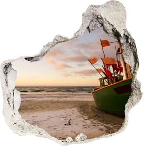 3d fali matrica lyuk a falban Halászhajó strand
