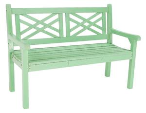 Fából készült kerti pad, neo mint, 124 cm, FABLA