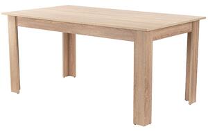 Yorki Standard étkezőasztal 160x90 cm sonoma tölgy