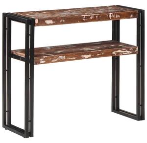 VidaXL tömör újrahasznosított fa tálalóasztal 90 x 30 x 75 cm