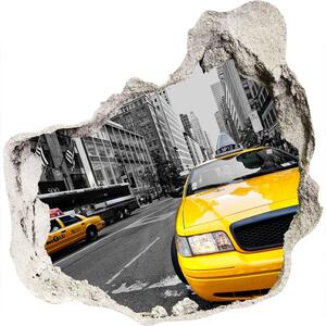 3d-s lyukat fali matrica New york-i taxi