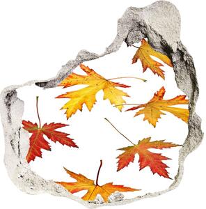 3d-s lyukat fali matrica Őszi levelek