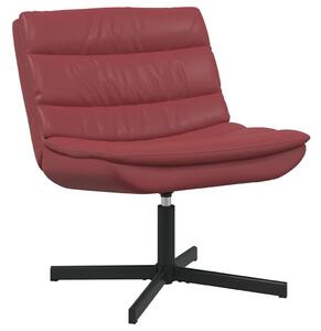 VidaXL Forgószék bordó 63 x 75 x 76 cm PU