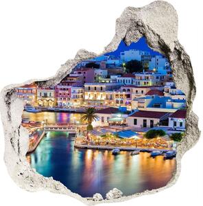 3d-s lyuk vizuális effektusok matrica Kréta görögország