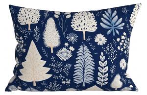 Mikroszálas párnahuzat INDIGO BLOOM 50x70 cm, kék