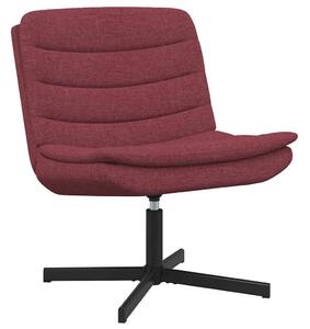 VidaXL Forgószék Bordó 63 x 75 x 76 cm szövet