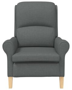 VidaXL karosszék Sötétszürke 76 x 94 x 102 cm szövet