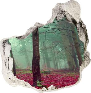 3d-s lyuk vizuális effektusok matrica Őszi levelek