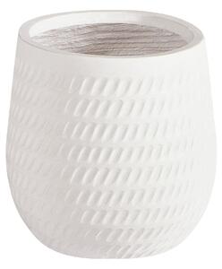 Virágcserép LIVADIA 20 cm Törtfehér