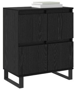VidaXL Széf 3 db Fekete tölgy 60 x 35 x 70 cm