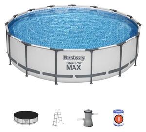 Bestway MAURITIUS fémvázas medence szett 457 x 107 cm