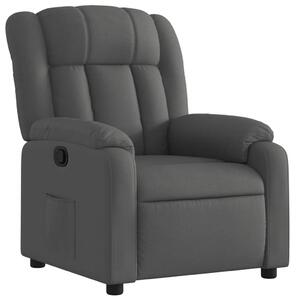 VidaXL sötétszürke szövet relaxfotel