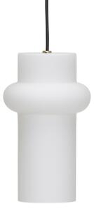 Függőlámpa Hübsch, Pilule Up, dimmable, Fehér, Nappali, Üveg, Skandináv