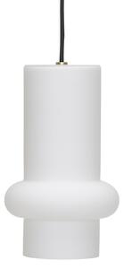 Függőlámpa Hübsch, Pilule Down, dimmable, Fehér, Nappali, Üveg, Skandináv