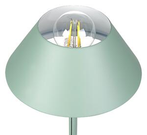 Világoszöld fém asztali lámpa 37 cm CAPARO