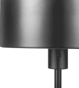 Fekete fém asztali lámpa USB porttal 47 cm ARIPO