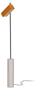 Állólámpa Hübsch, Reflector, dimmable, Narancs, Nappali, Fém, Skandináv