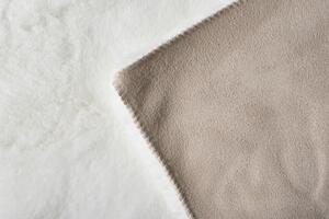 Fehér RABBIT plüss szőnyeg Méret: 170x120 cm