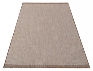 Barna kétoldalas modern ZARA 14 szőnyeg Méret: 80x150 cm