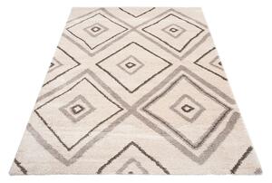 TA Bézs skandináv stílusú ELLE shaggy szőnyeg Méret: 80x150 cm