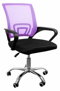 Aga Irodai Szék MR2077 Fekete - Lila