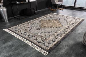 Design szőnyeg Pahana 230 x 160 cm szürke sokszínu - gyapjú