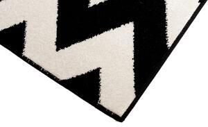 Fekete-fehér mintás ROMAN futószőnyeg Méret: 70x150 cm