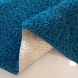 Kék ENZO puha shaggy szőnyeg Méret: 200x290 cm