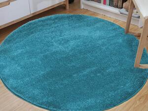Kék kerek LORA szőnyeg Méret: 100x100 cm