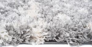 Szürke skandináv ONTARY shaggy szőnyeg Méret: 80x150 cm