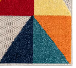 Színes mintás modern GATTO szőnyeg Méret: 120x170 cm