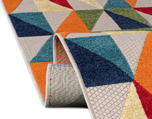 Színes mintás modern GATTO szőnyeg Méret: 120x170 cm