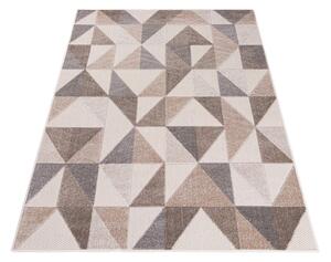 TA Bézs mintás modern NUVE szőnyeg Méret: 80x150 cm