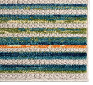 Színes csíkos modern LUPO szőnyeg Méret: 80x150 cm