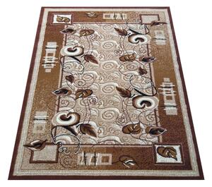 Barna rusztikus Lukko szőnyeg Méret: 150 x 210 cm