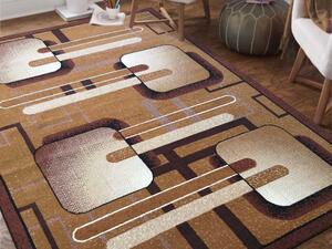 DY Barna mintás retro ALF szőnyeg Méret: 90 x 310 cm